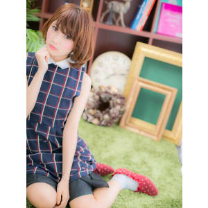 遊ぶ毛先が可愛い♪大人sweetボブb
