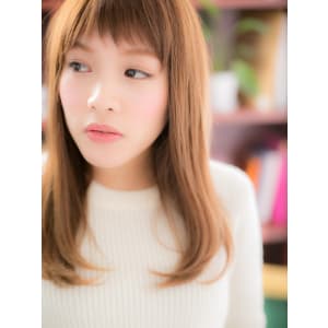 さらさら♪ストレート＋短めバングa