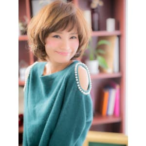 ”抜け感”で魅せる【格上げボブ】a