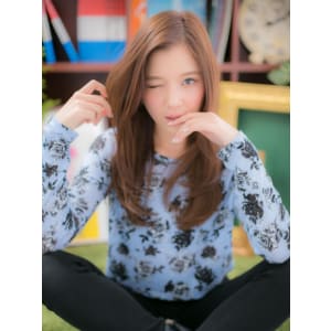 潤いロングで美人度ＵＰ！b