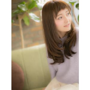 ショートバングと☆ふわツヤワンカールb