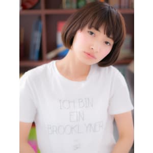 コンパクトなフォルムで狙う&小顔見せ&ボブa