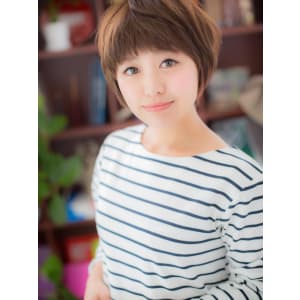 Happy ラフショート♪眉見せでCuteに♪a