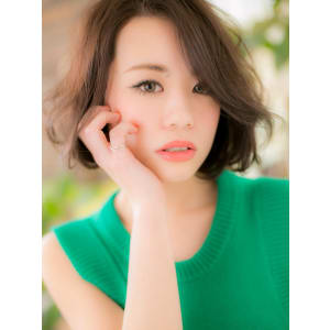 大人かわいい☆柔らか質感ショートボブａ