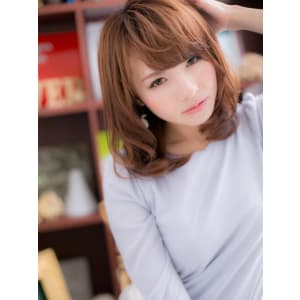 くびれカールの技あり！セミディa