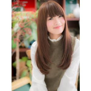 ウットリ見惚れる《麗しストレート》a