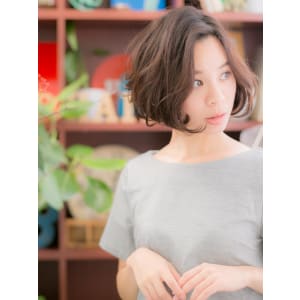 キメ過ぎないボサ感がポイント★ラフボブa