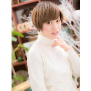 ツヤ色マッシュショートa