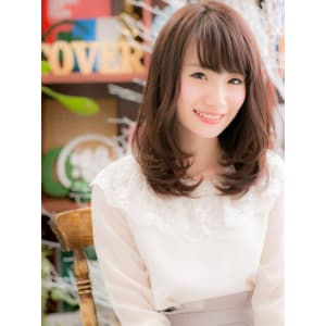 ダークカラーで♪大人お嬢様セミディa