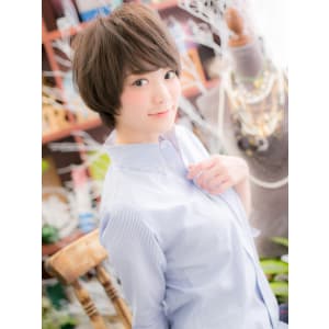 好感！なごみ系のふんわりショートb