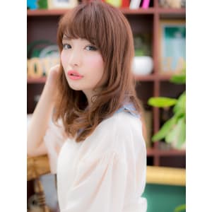 【横顔スタイル】レディカールで☆カジュアルフェミニン