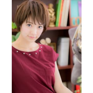 【まっすぐストレート】フェミニン☆ナチュショート