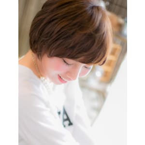 【ショートスタイル】耳かけでガーリーに♪♪ラブショート