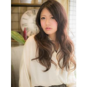 美人顔カラー☆ツヤふわロングｃ