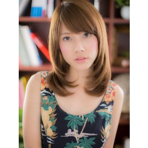 大人なモテ髪！ワンカールセミディｃ