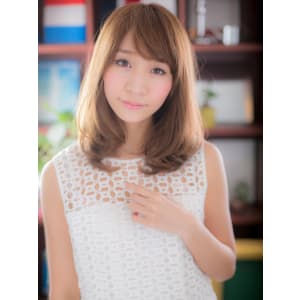 ゛ヌーディカラー゛で女子力♪セミディｃ