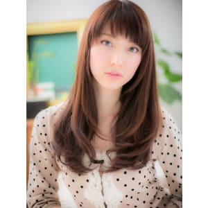 ストカールで創る、まとまるゆるロング[2]