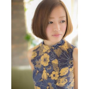 ライムベージュ☆のワンカールボブb