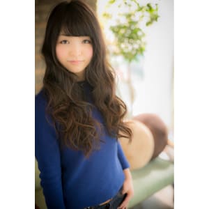ウェーブが際立つ☆グラデカラーb