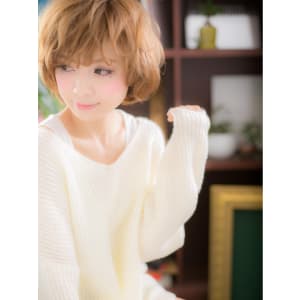 ふわくしゅ☆ガーリー☆ショートボブa - COVER HAIR bliss 北浦和西口店【カバー ヘア ブリス】【カバー ヘア ブリス キタウラワニシグチテン】掲載中