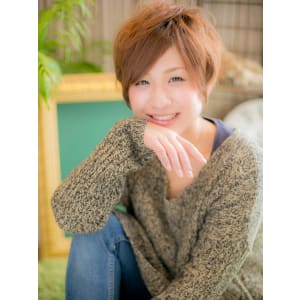 カジュアルが大人可愛い★ショートスタイルa