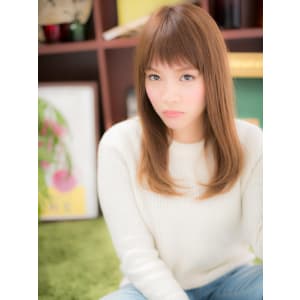さらさら♪ストレート+短めバングb - COVER HAIR bliss 北浦和西口店【カバー ヘア ブリス】【カバー ヘア ブリス キタウラワニシグチテン】掲載中
