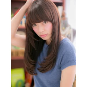 【素髪感が魅力たおやかロングa】