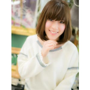 内巻きワンカールでまとまる♪a