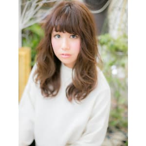 可愛さと大人っぽさ☆セミディa