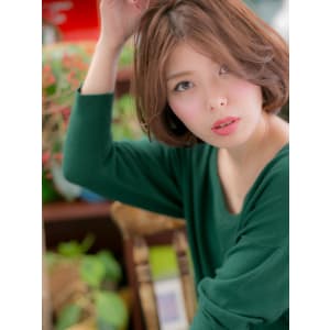 【つやさらが決め手☆のエアリーボブa】
