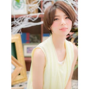 飾らないシンプルボブa