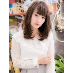 ダークカラーで♪大人お嬢様セミディa