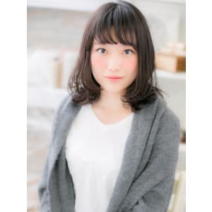 外ハネもカワイイ♪カジュアルロングb