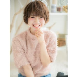 ふわくしゅ可愛い★重めマッシュショートb