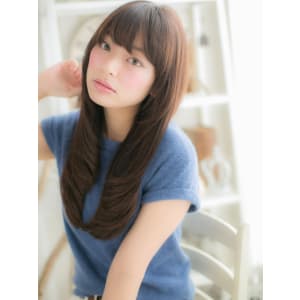 素髪感が魅力…たおやかロングｂ
