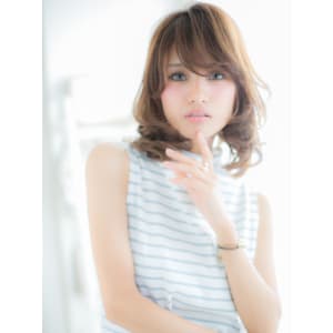 【デジタルパーマ】《クールセクシー》な旬ロブ