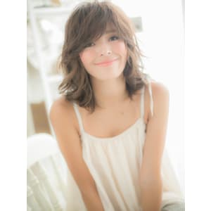 【デジタルパーマ】絶妙なふわボサ感《エフォートレスミディ》