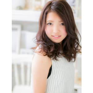 【大人 ウェーブ ミディアム】