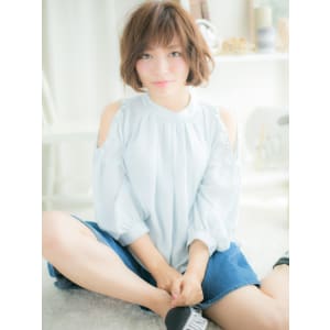 無造作カールの、抜け感☆ロブｂ