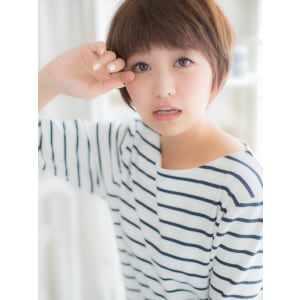 Happy ラフショート♪眉見せでCuteに♪