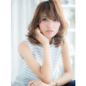 【ぱっつんバング】”クールセクシー”な旬ロブ