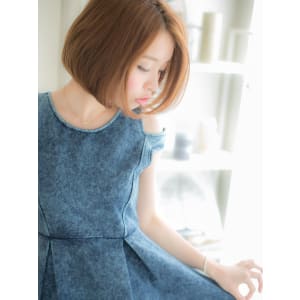 【横顔スタイル】人気！大人♪セクシー…ワンレンボブ