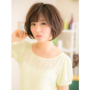 【ボブスタイル】旬顔★ふわミディ