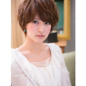 【ショートスタイル】大人可愛い！リラックスゆるショート