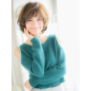 【デジタルパーマ】”抜け感”で魅せる＜格上げボブ＞