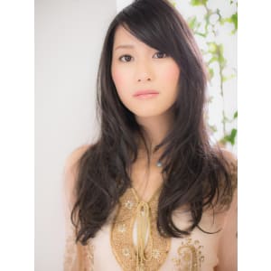 【黒髪・暗髪style】大人の黒髪★グラマラス艶カール