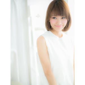 【ボブスタイル】清潔感ある♪好感ミディ