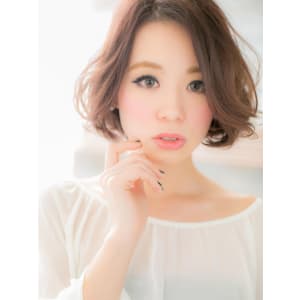 【ショートスタイル】癒し系ムード☆な愛されボブ
