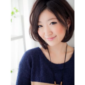 小顔効果【大】・アレンジしやすい万能ボブ