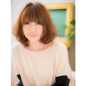 可愛い！ふんわり優しい...Sweetエアリーボブ